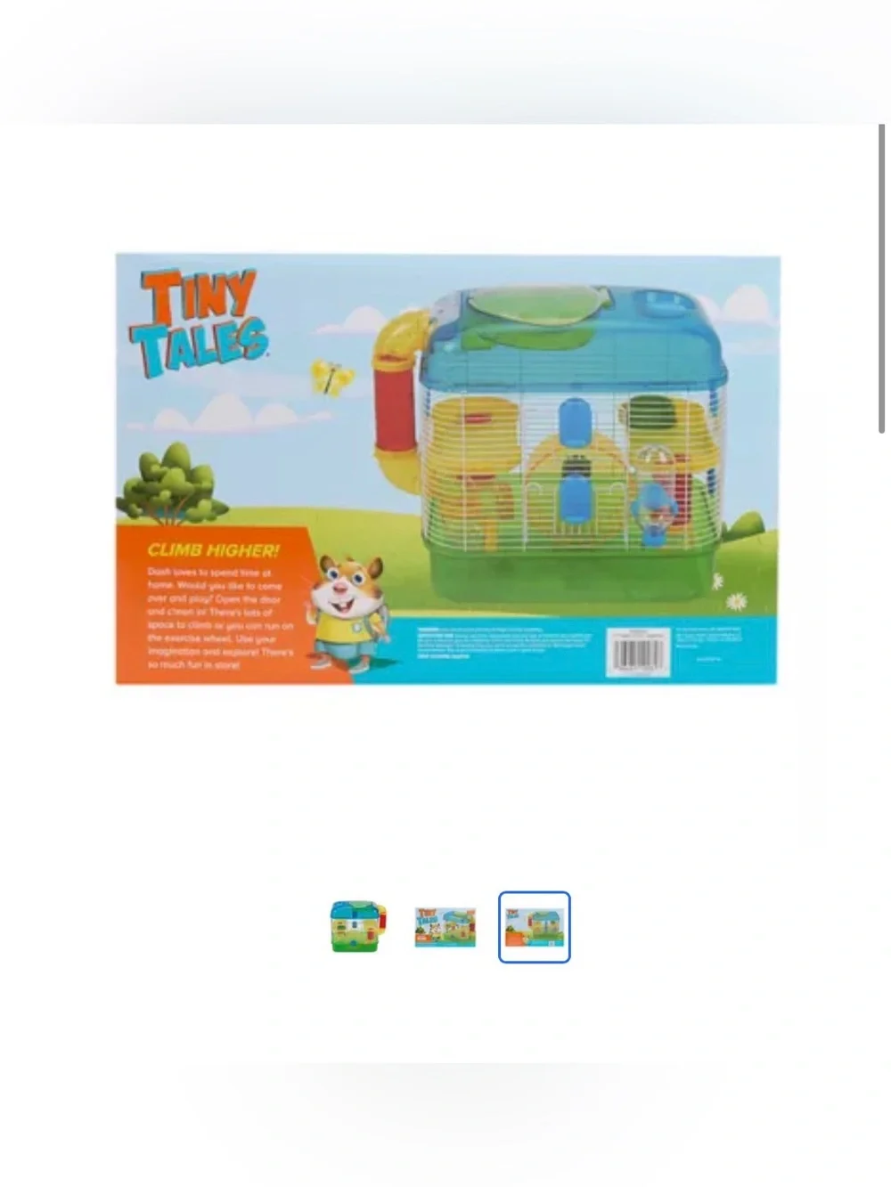 Tiny Tales Two-Story Hamster Home - Multi-Color